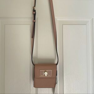 Brand new never work (soft pink) crossbody purse